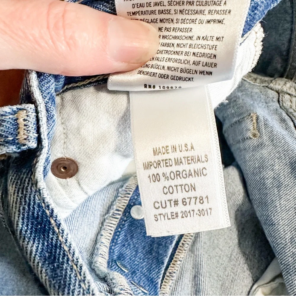 Citizens of Humanity Gaucho Vintage Wide Leg Jean in Oasis Blue Size 27 - Picture 5 of 10